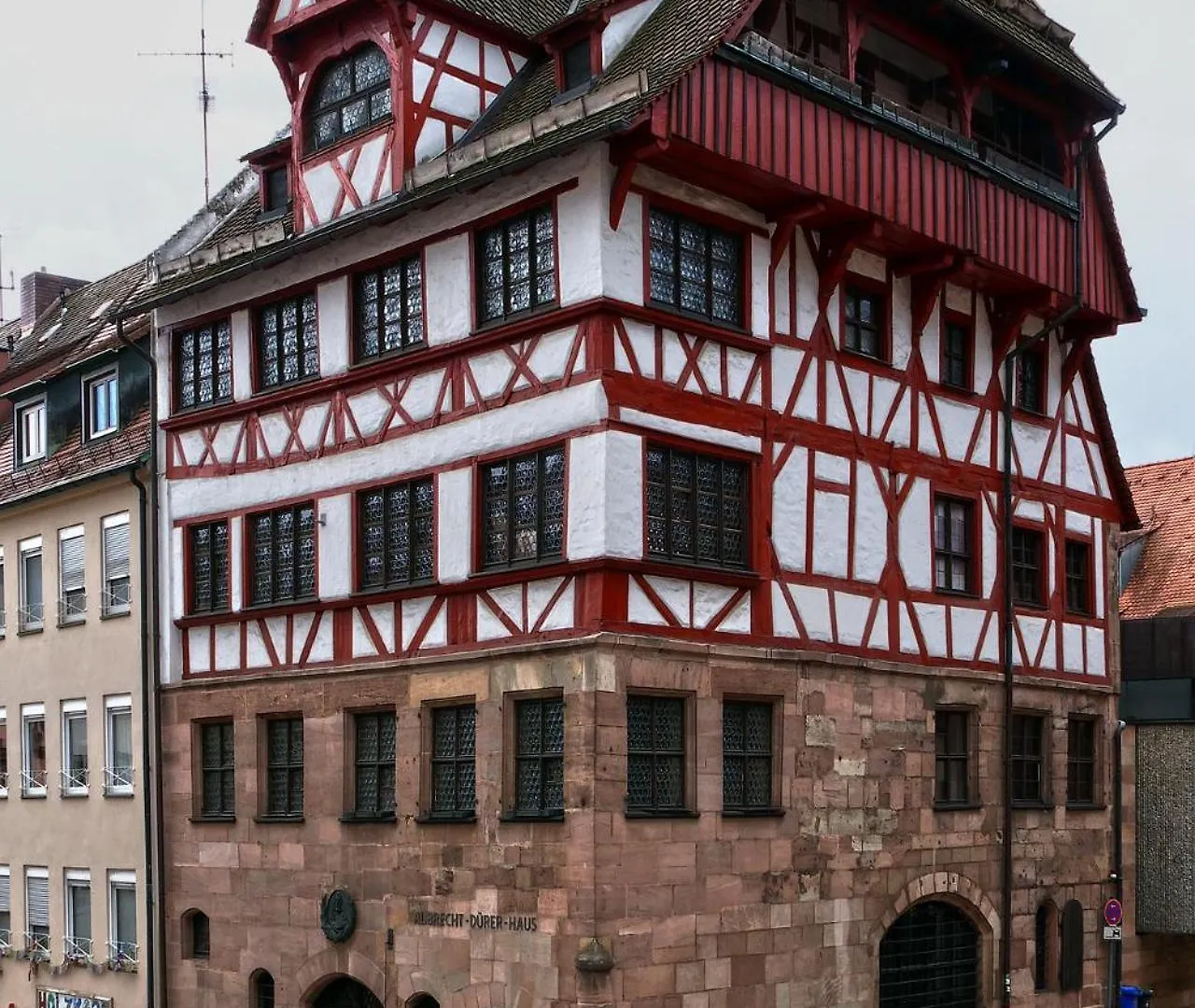 Altstadt - Exklusive 3-Zi-Wohnung Mit 90 Qm Und Grossem Balkon Nuremberg Apartment